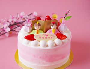 ひな祭りケーキご予約承り中！